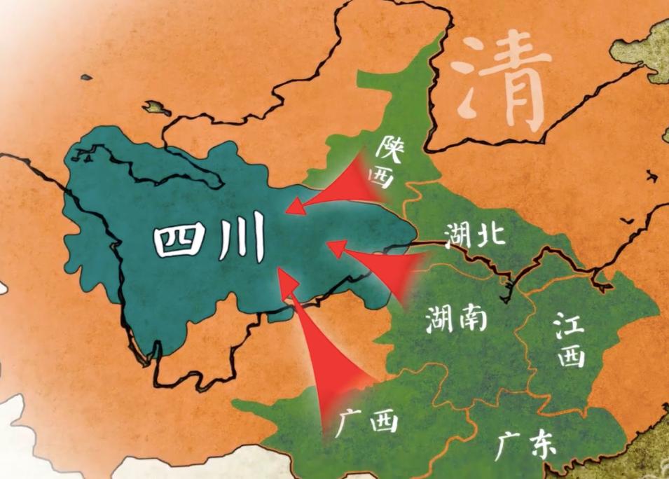 湖广填四川麻城有多少人,湖广填四川的麻城孝感乡是哪里