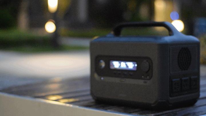 绿联户外电源gs1200实测,露营用户外电源推荐