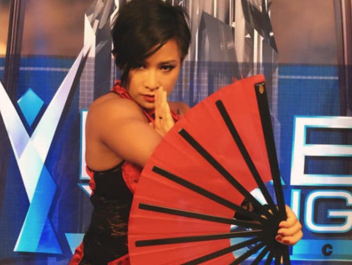 wwe李霞纹身图片,李霞身上的纹身是假的吗