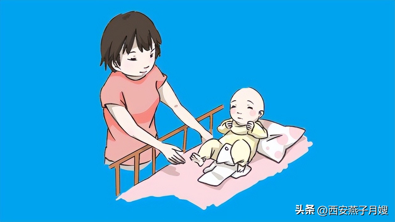 没满月的宝宝喜欢歪着头睡觉,满月宝宝老是歪头睡觉