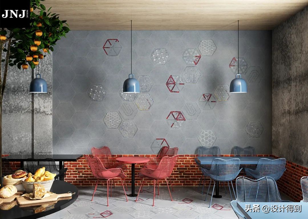 马赛克的设计风格,马赛克还能这样设计超实用