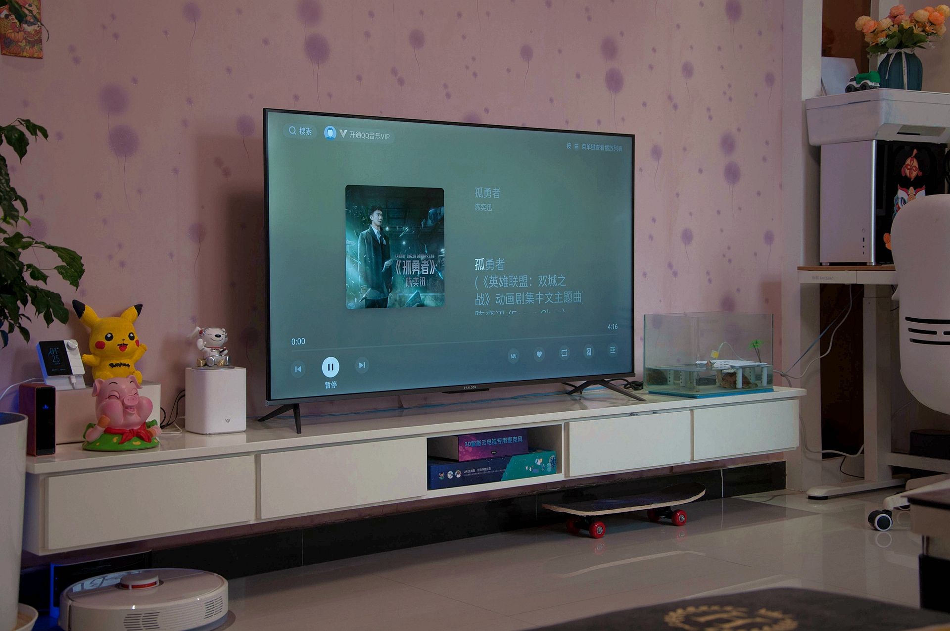 雷鸟鹏6pro75寸电视评测,开机没广告的电视65寸