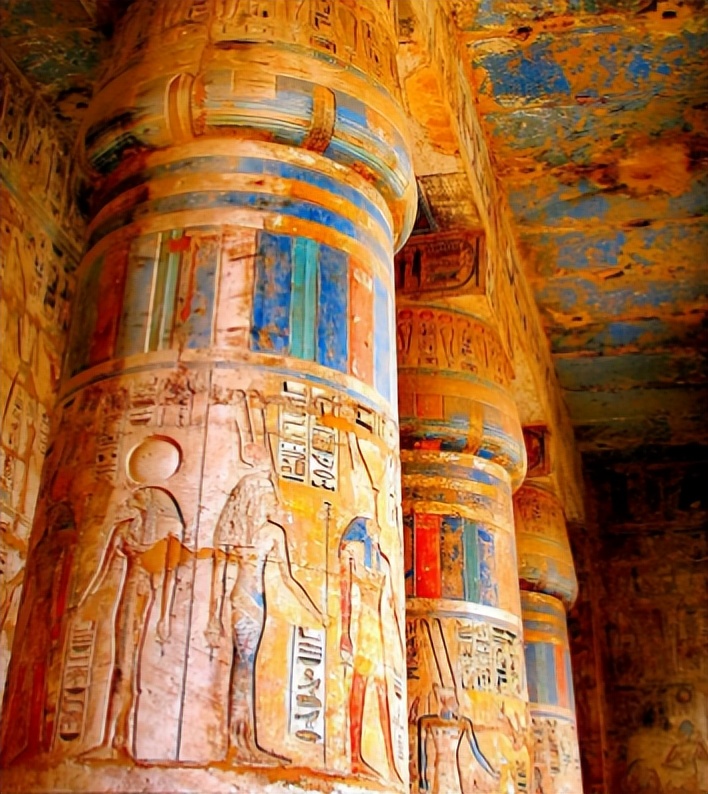 埃及文明绘画,古埃及的绘画最发达