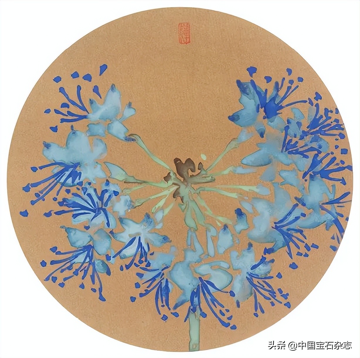 宝石微尘皆入笔湘女唐音写婵娟——观唐婵的工笔重彩绘画