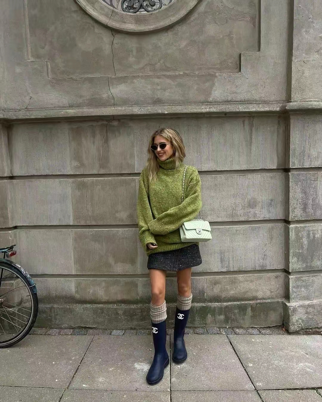 堆堆袜穿搭爆火视频,堆堆袜可爱网红爆款