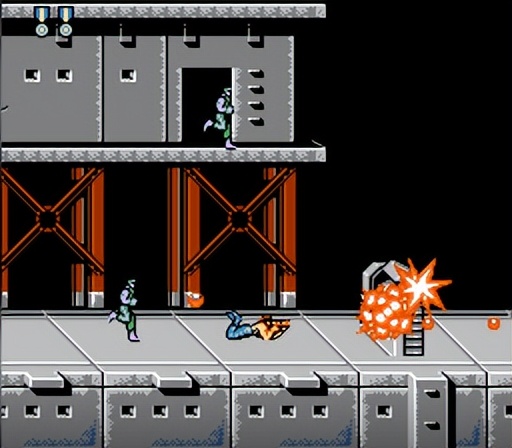 fc红白机卡带排行,用fc红白机玩魂斗罗三