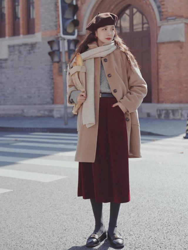 保暖但不厚重的18套冬季穿搭,冬季穿搭套装一整套