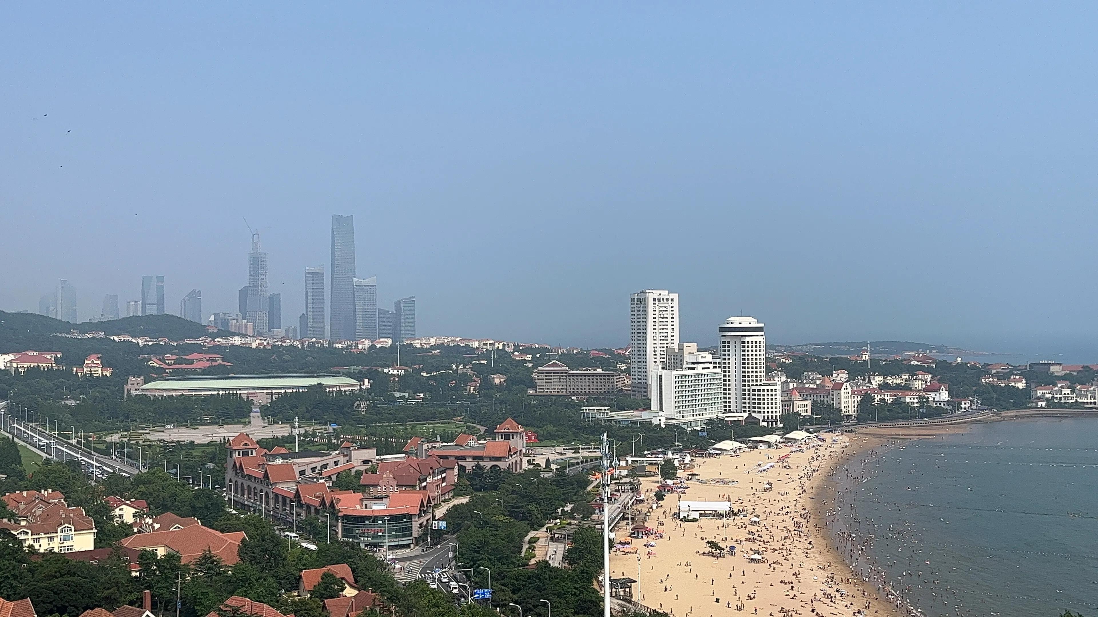 青岛市南区一星期旅游攻略,青岛红瓦绿树碧海蓝天