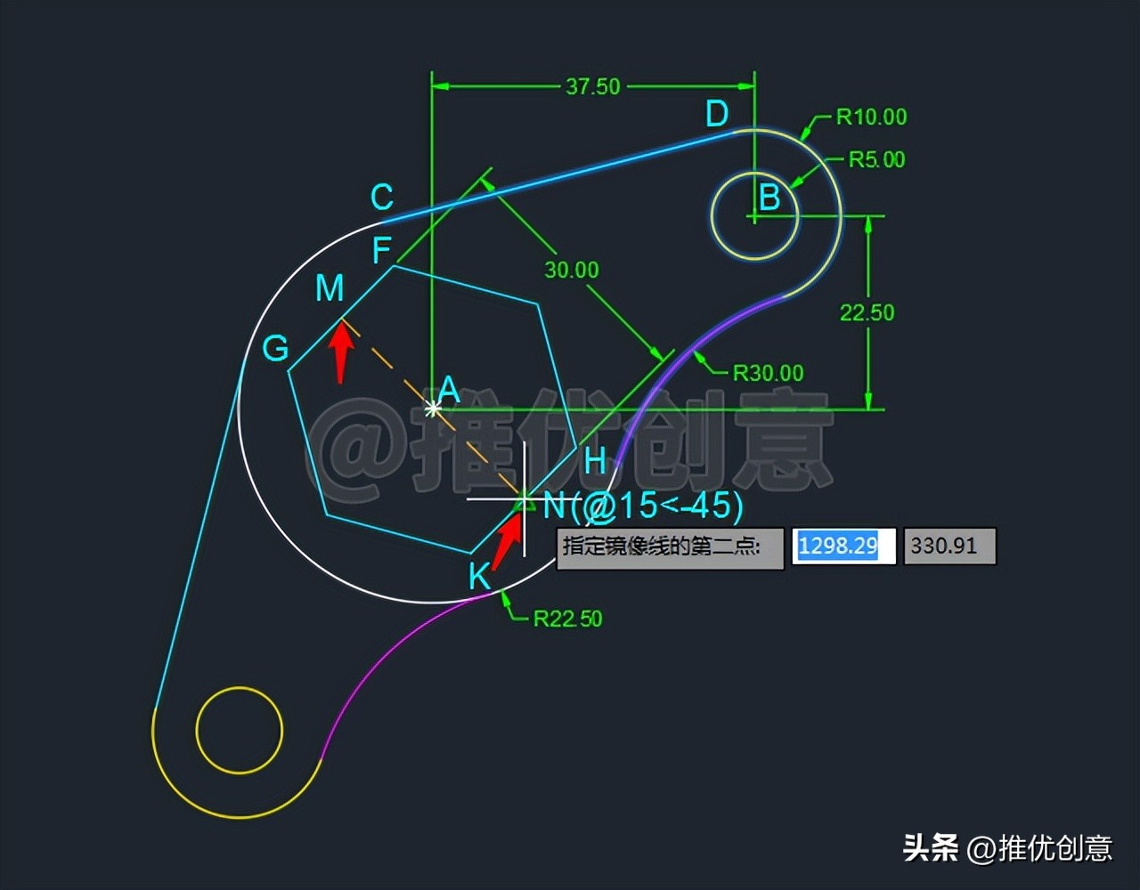 cad的机械制图初学入门图,cad机械制图与识图教程
