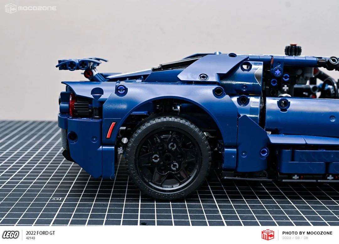 乐高积木福特gt跑车,福特gt2022