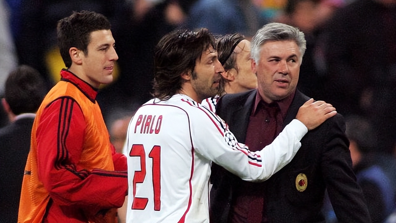 皮尔洛后腰踢法解析,安切洛蒂莫德里奇皮尔洛