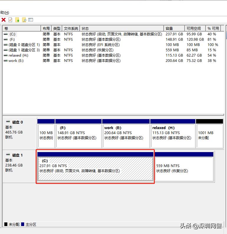 #净网2023#网警手把手教你给电脑磁盘分区