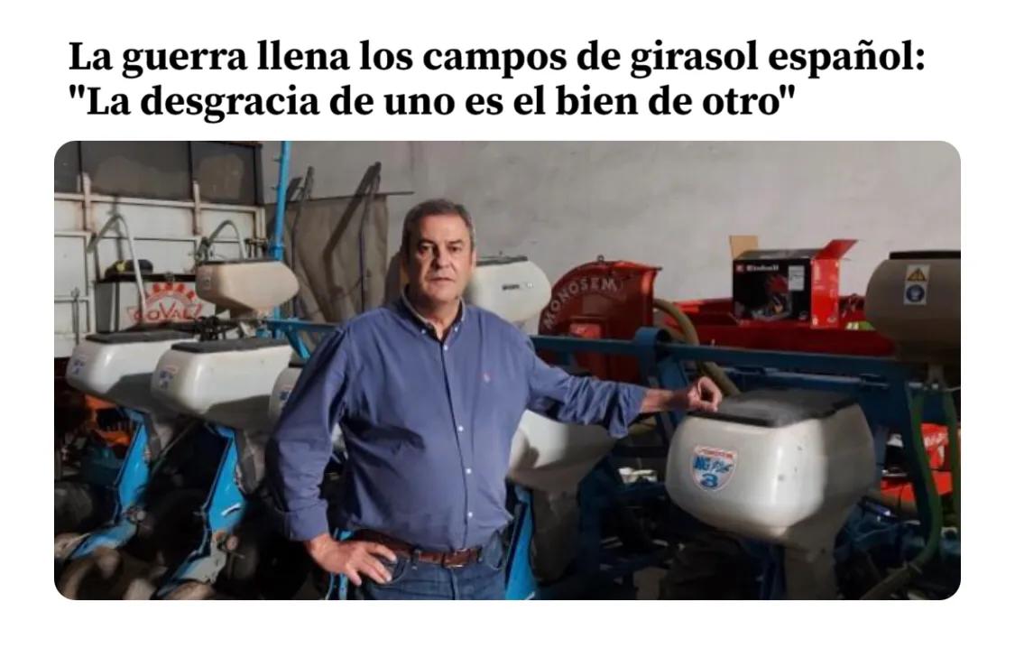 不再依赖乌克兰葵花籽油！西班牙农民开始改行大量种植油籽植物