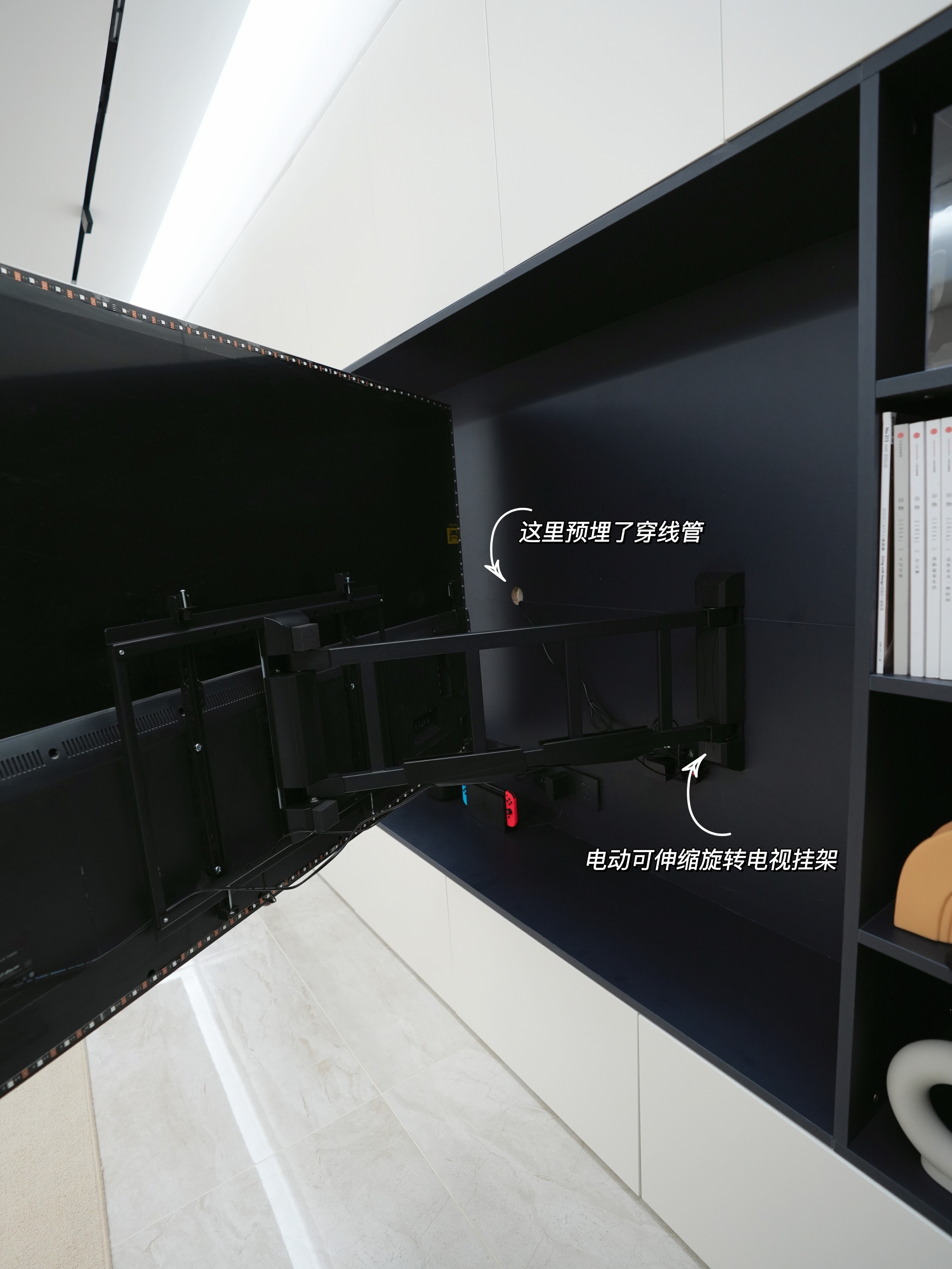 索尼75寸x90k电视柜预留尺寸,收纳电视柜设计尺寸图纸