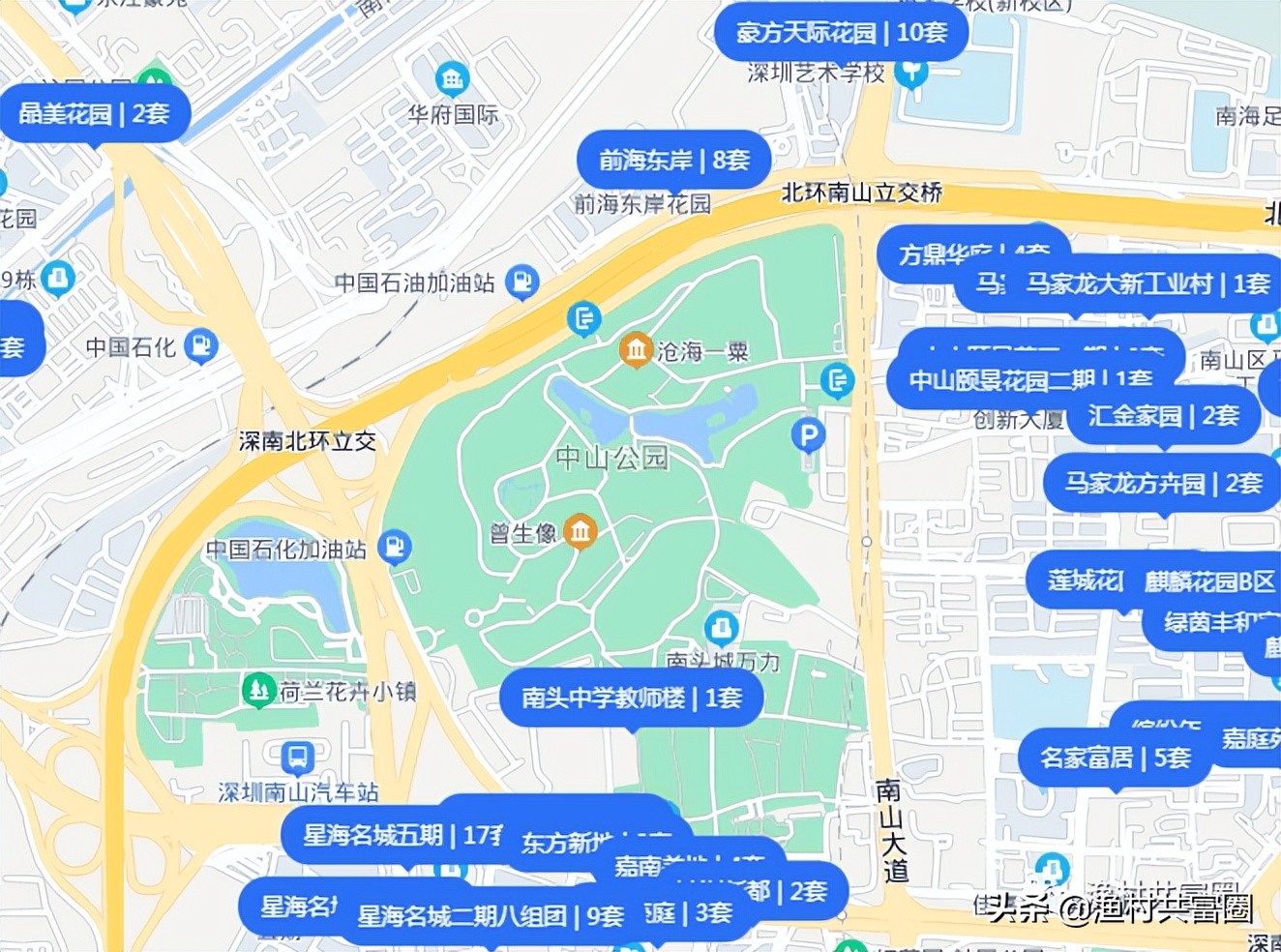 深圳湖景房哪家强?(南山篇)