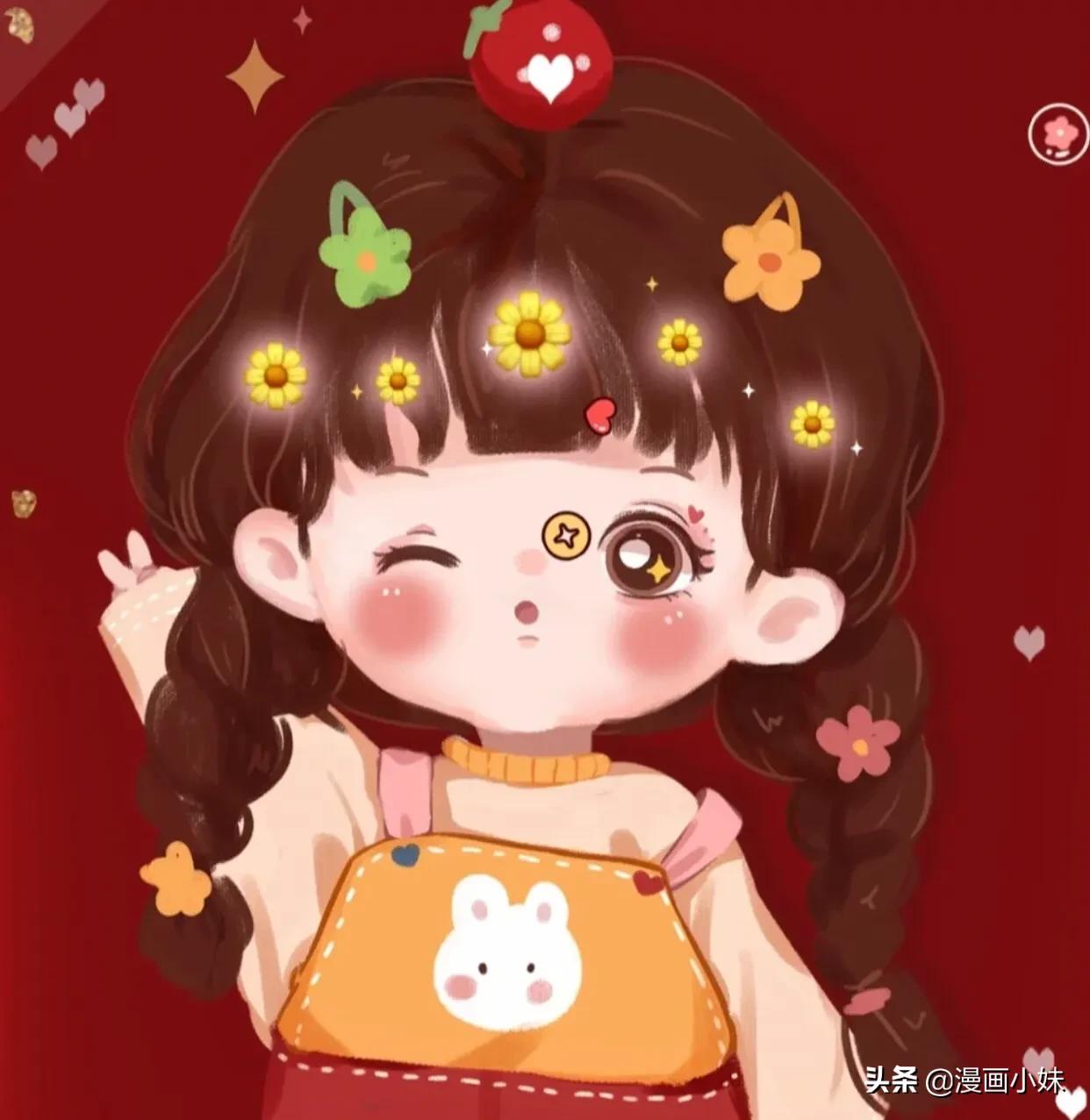 blackpink闺蜜头像2人一人一张,动漫头像女生2021最火闺蜜头像