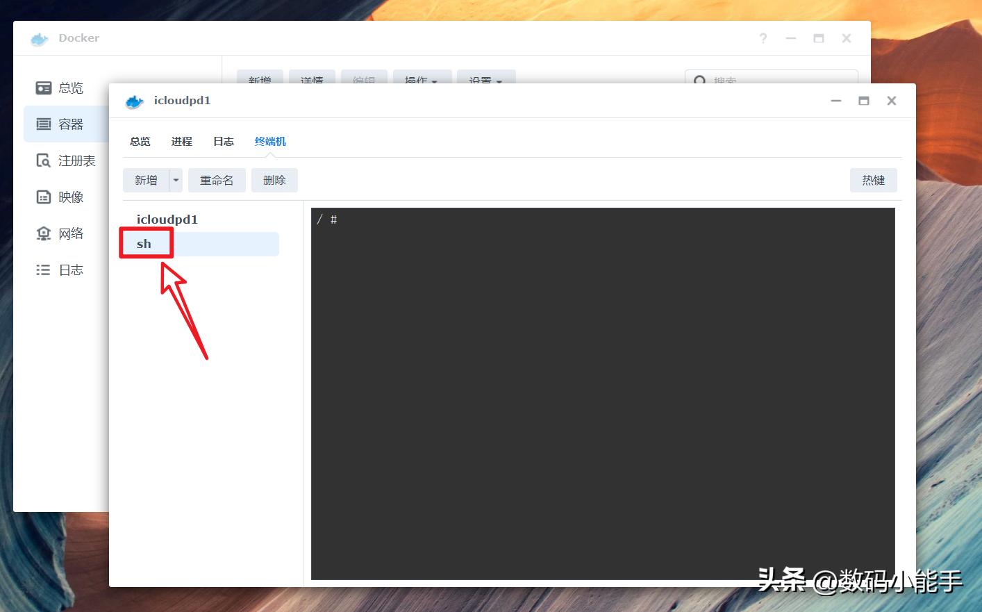 利用NAS上的Docker打通苹果iCloud，自动同步iCloud照片