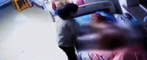 23年，73岁老兵被养老院护工打爆眼球，院方：我们是日本管理理念