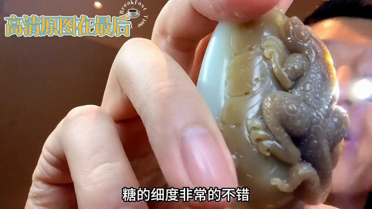 和田糖白玉图片大全,和田玉带糖青白玉