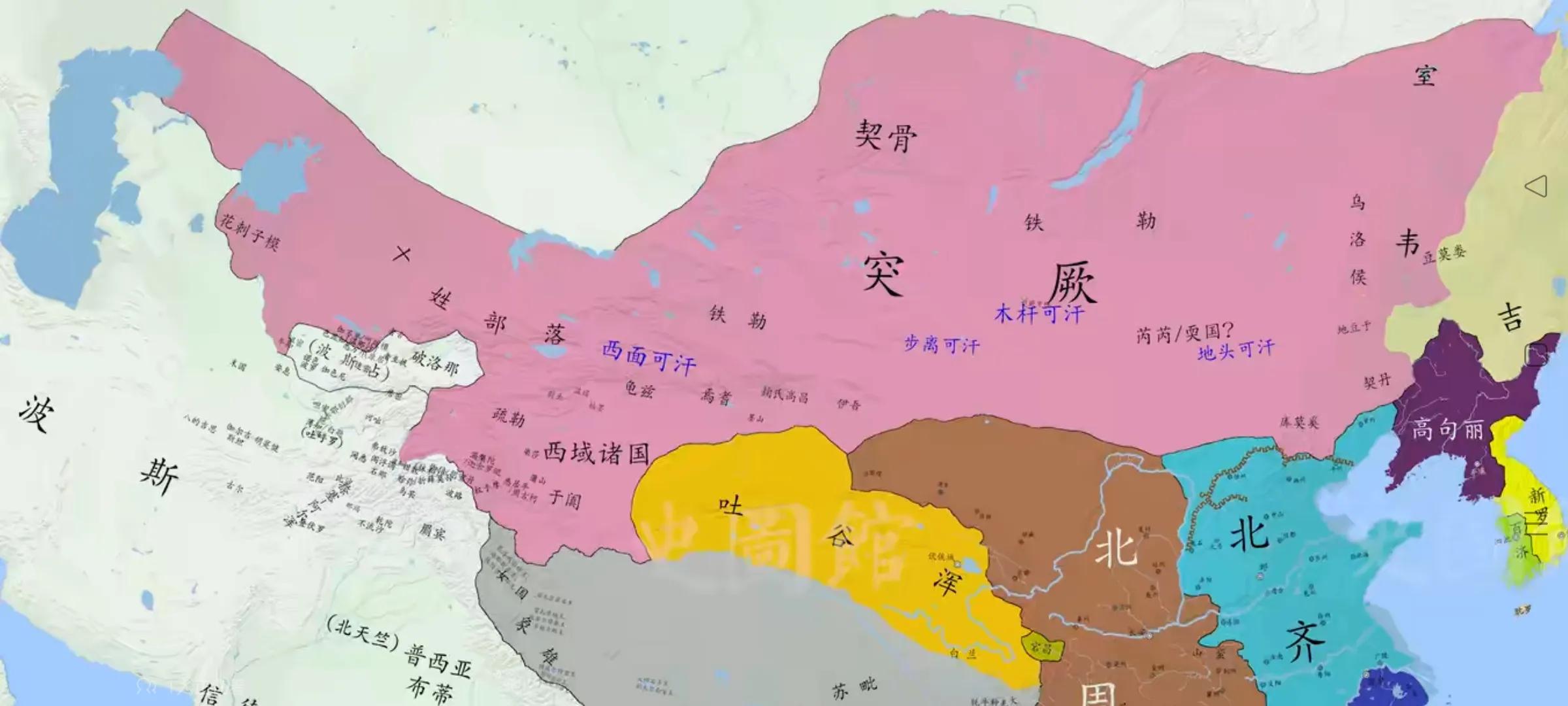 突厥鲜卑柔然,柔然与突厥战争