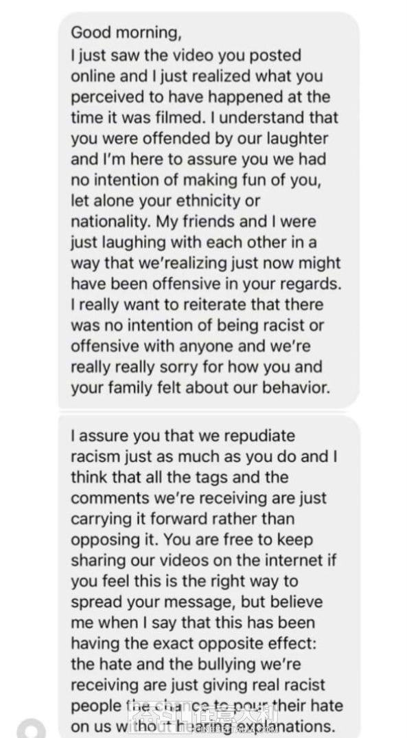 意大利米兰女学生歧视亚裔,两名女留学生遭种族歧视