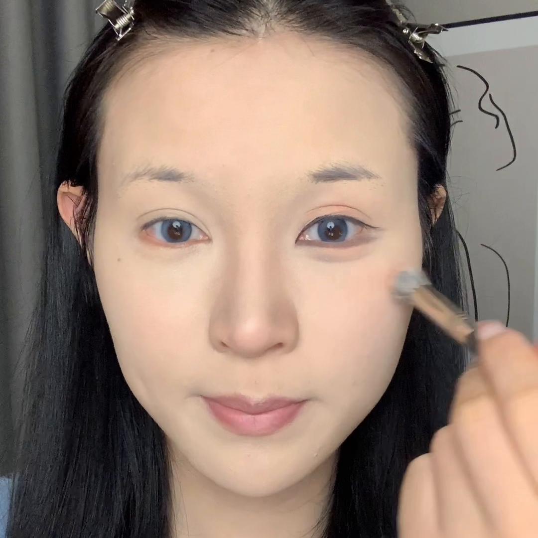 画漫画人物妆,适合所有人画的漫画妆