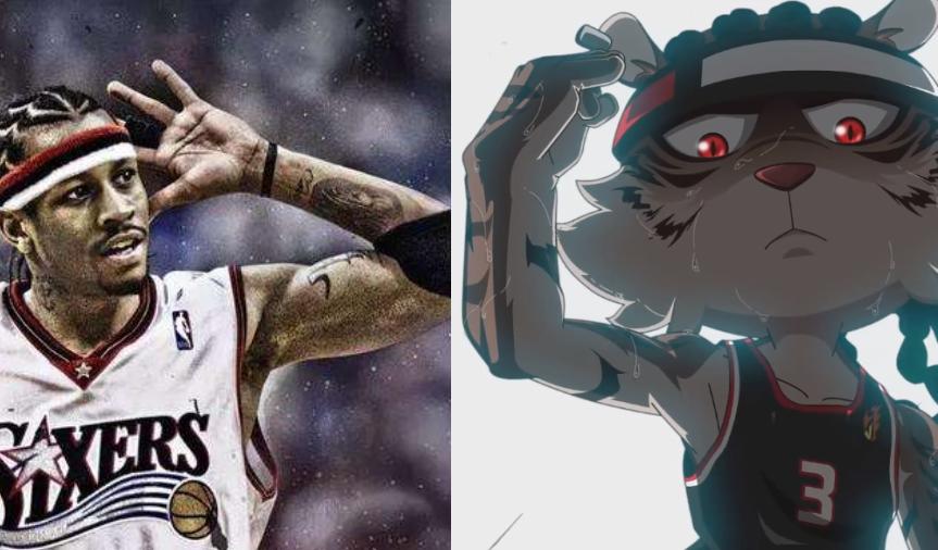 虎翼阿伦艾弗森crossover,喜羊羊之筐出未来致敬篮球名场面