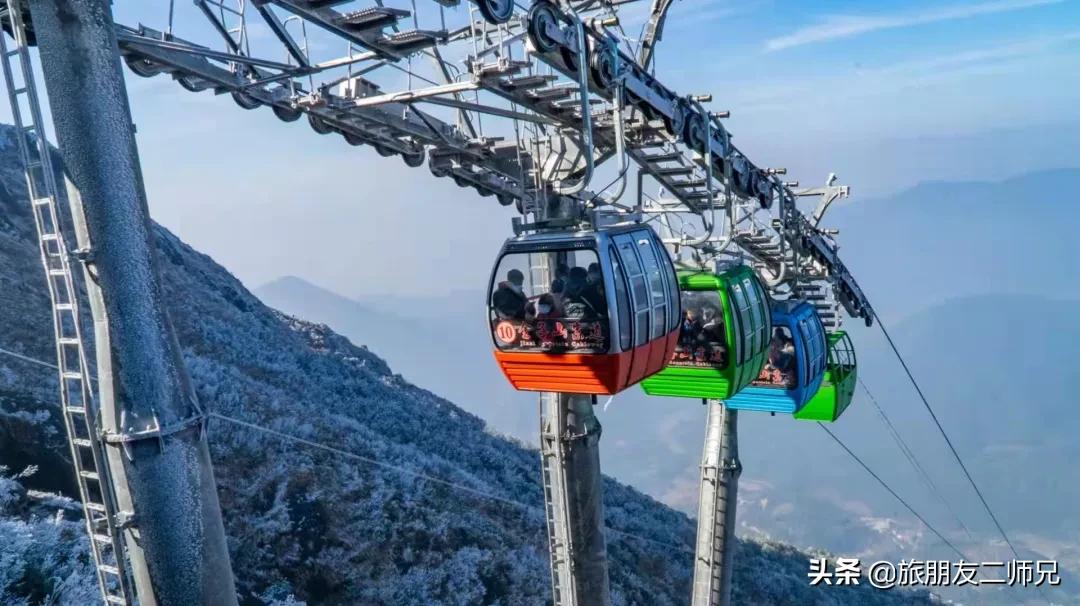 清远金子山旅游攻略看雾凇,广东金子山雪景旅游攻略