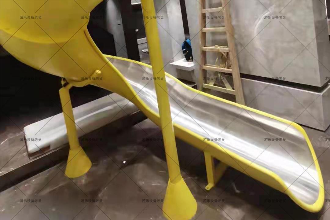 大型山坡不锈钢滑梯,不锈钢滑梯第一视角