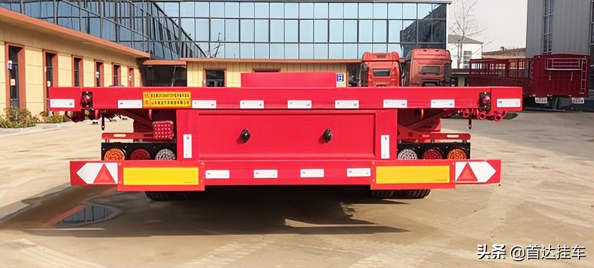 首达汽车新一代低平板半挂车如何兼具轻量化与高承载
