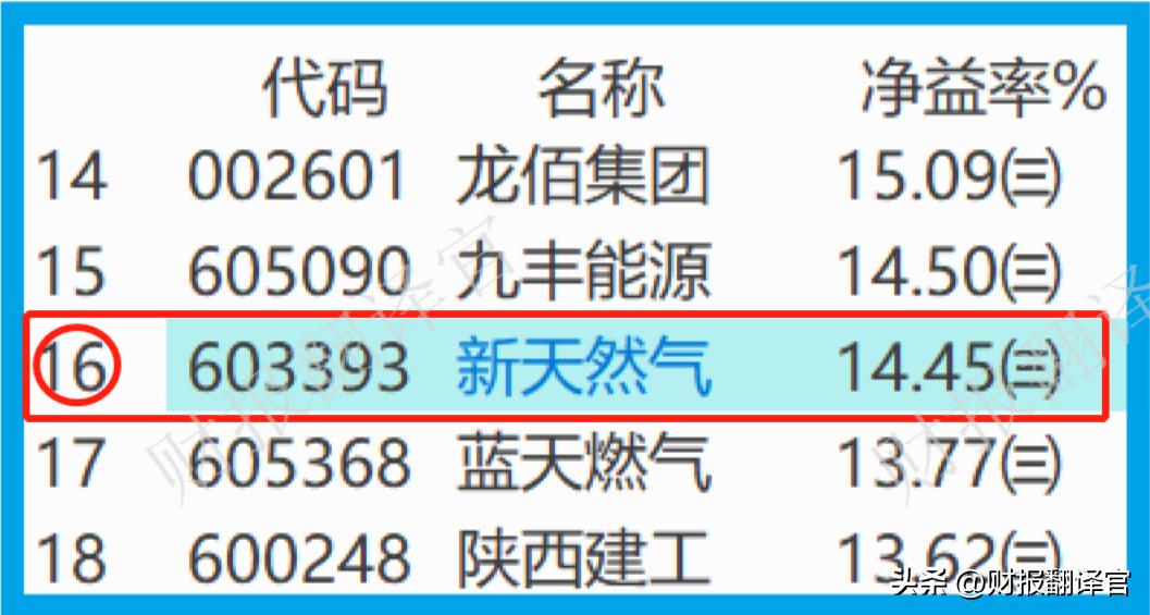 天然气公司盈利情况,天然气公司盈利能力分析