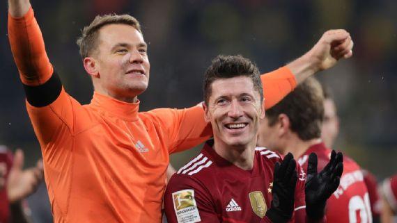 姆巴佩梅西莱万点球,诺伊尔后场传球莱万射门