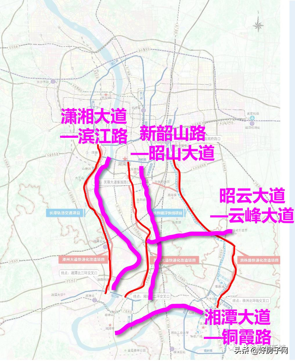 未来长沙南部片区发展前景,融城片区最新规划