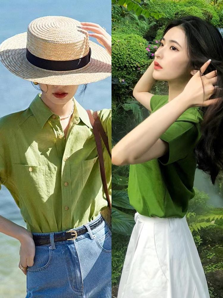 夏天穿衣如何配色经典又高级,清新凉爽的春天穿衣也要清新自然
