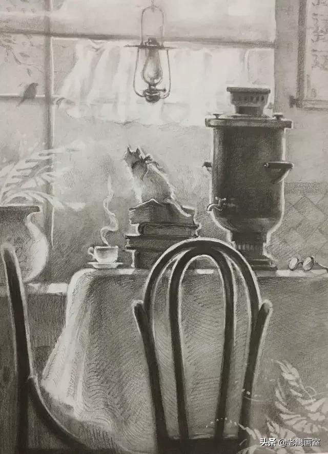 清华美院素描静物,清华美院2016年校考素描