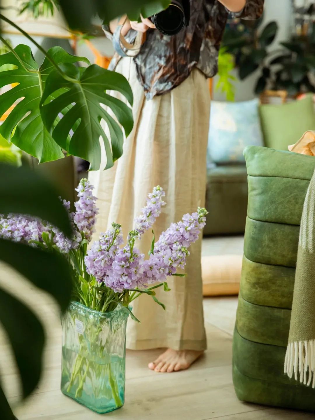 90后妈妈花3年时间,在北京打造室内“小森林”,满屋绿意