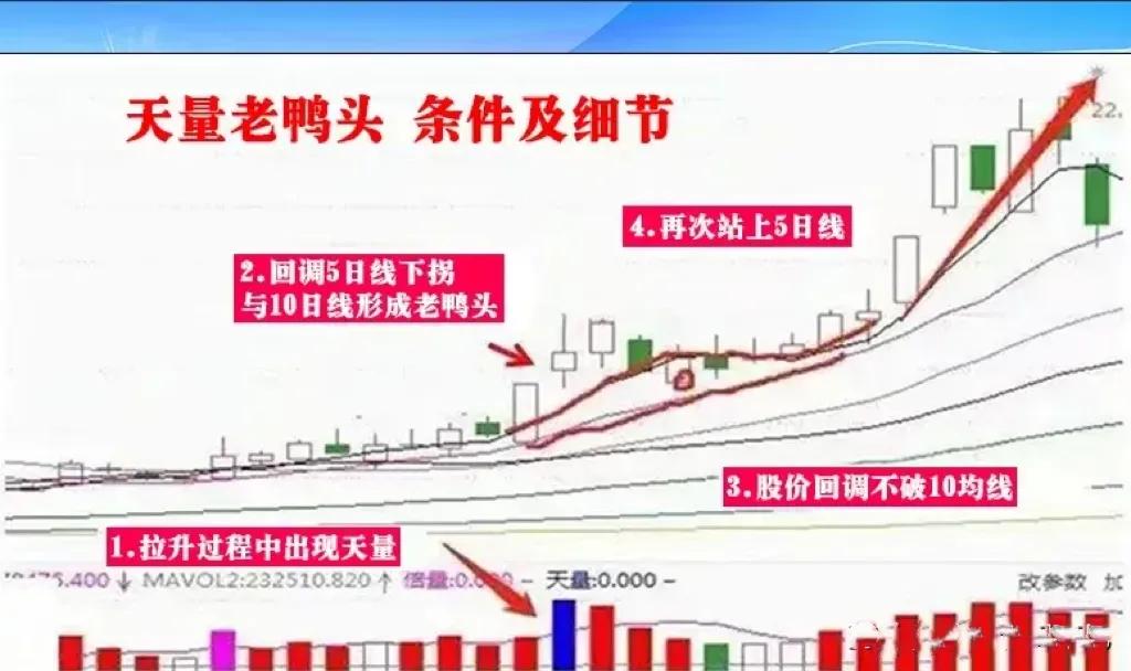 老鸭头主升浪形态图和成交量,通达信老鸭头选股指标专抓主升浪