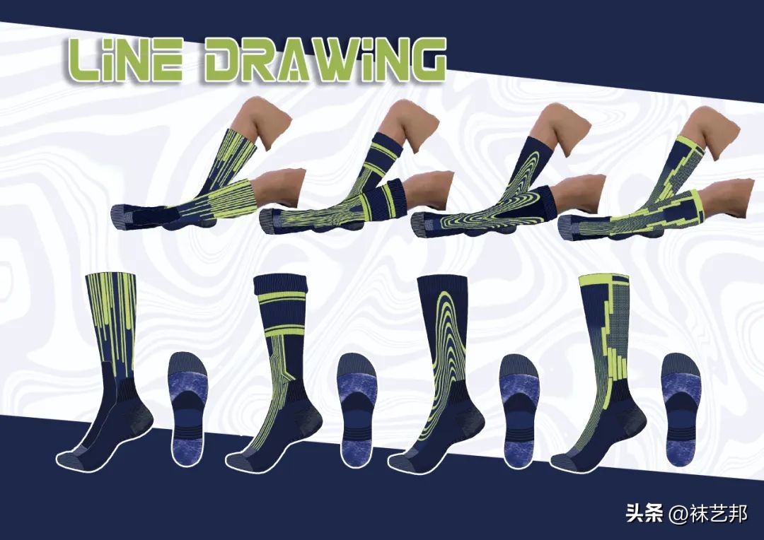 袜艺设计大赛,袜子设计大赛入围