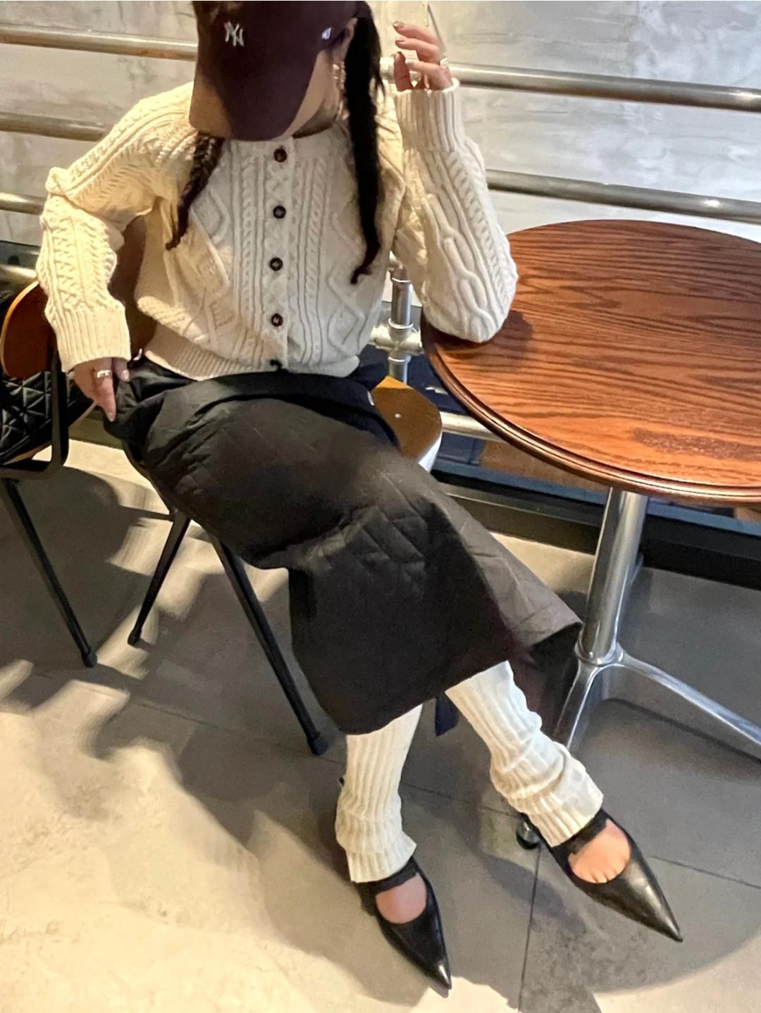 袜套堆堆袜穿法教程,袜套堆堆袜休闲怎么穿