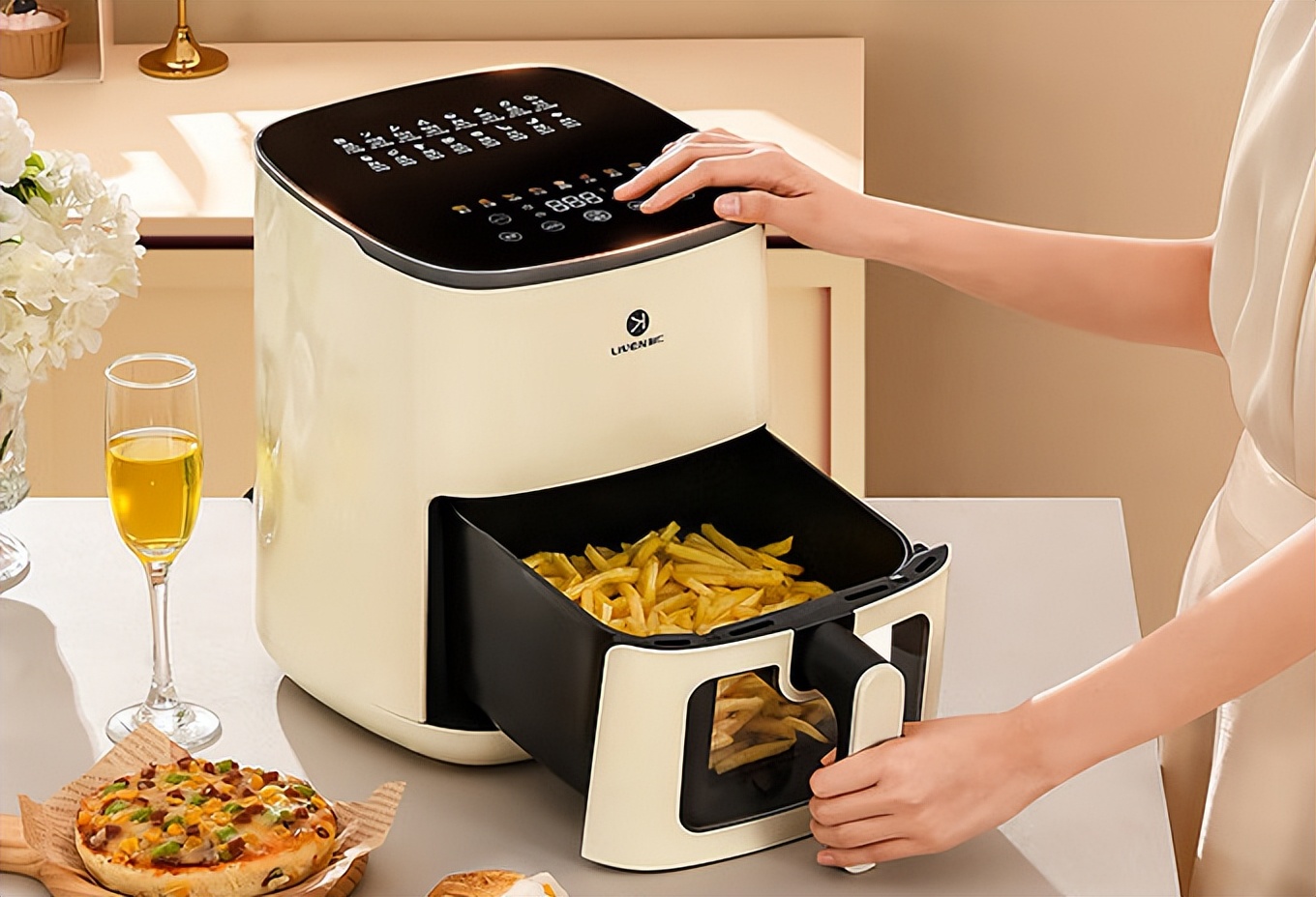 飞利浦空气炸锅hd9860和hd9651,山本空气炸锅8201与8201-x的区别