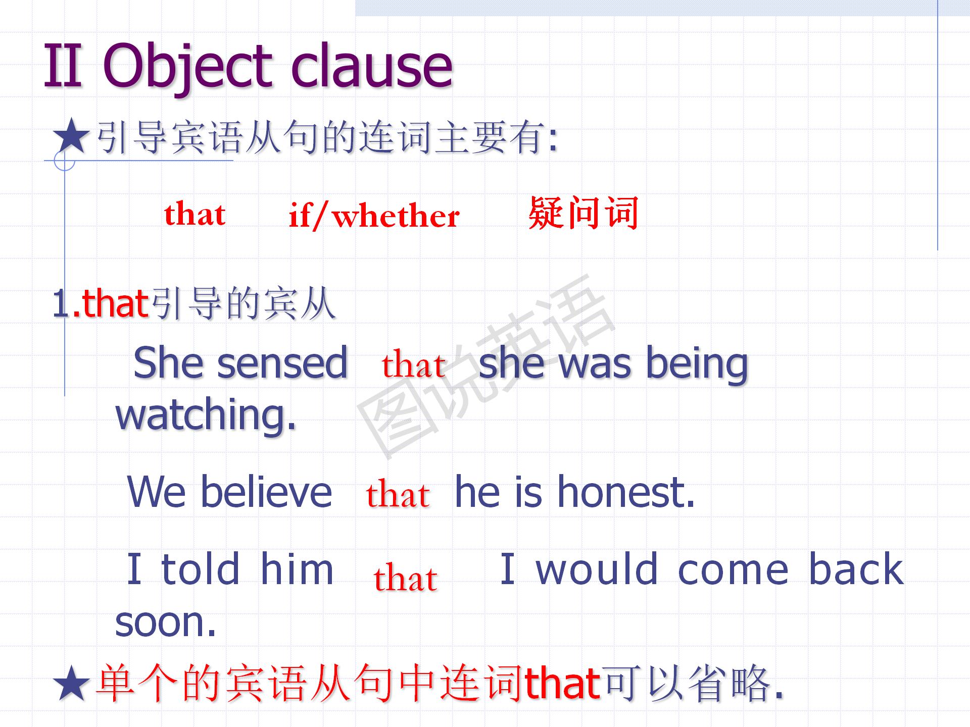 新概念英语条件状语从句讲解,新概念英语一第122课定语从句