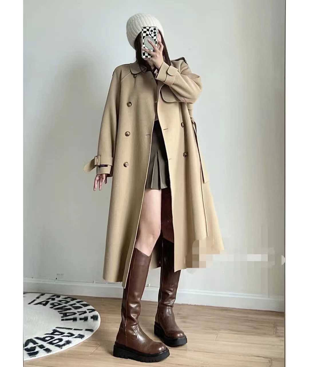 这45套棕色长筒靴穿搭太高级了，显高显瘦显腿长