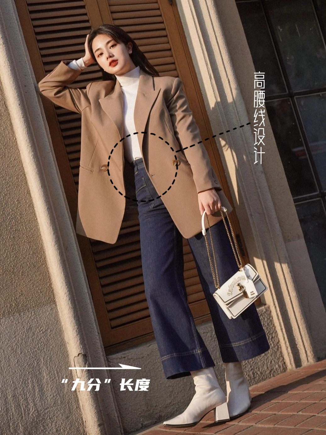 穿牛仔裤的女高跟鞋新款,今年开春流行穿时尚高跟鞋