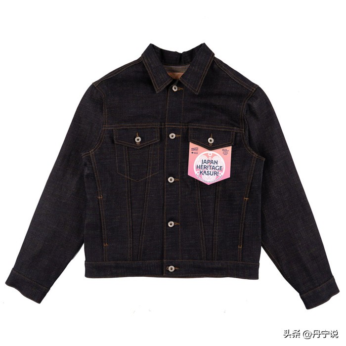 日本遗产系列原牛升级了，NakedFamous推出神秘七彩牛仔裤