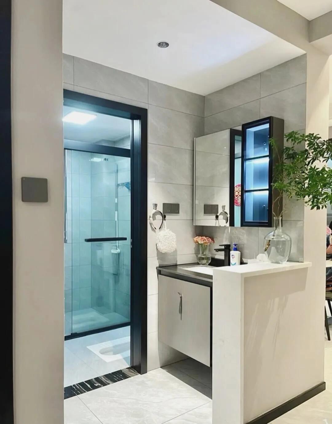 30平方米大卫生间装修效果图,30平卫生间装修效果图