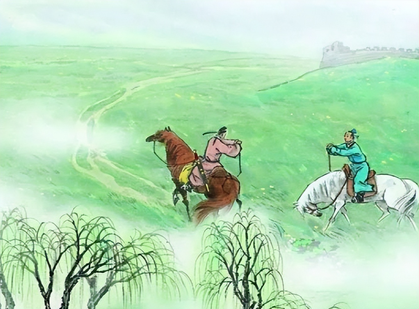 离离原上草古诗讲解,离离原上草全诗的诗名变了吗