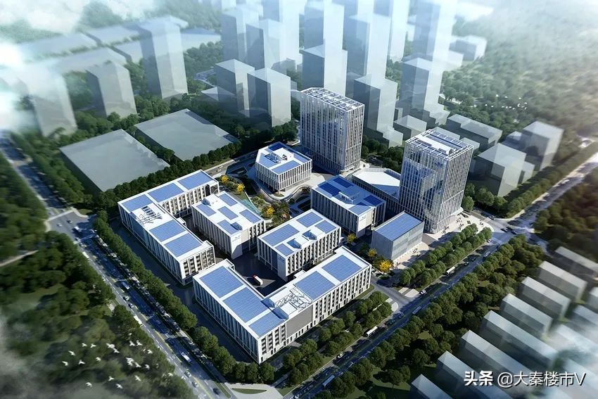 西咸新区超高层效果图,西咸新区绿地超高层