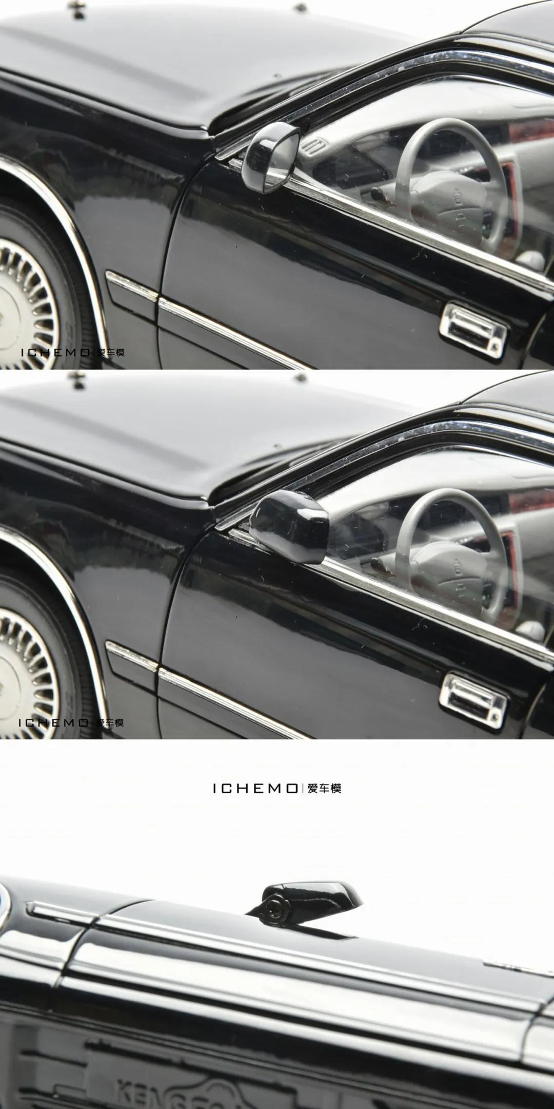 开箱报告|情怀有价！其辉1:18丰田皇冠JZS155汽车模型