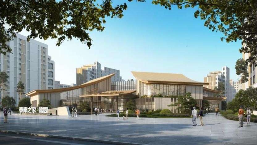 泰康之家儒园体验馆开业,泰康之家徽园建设