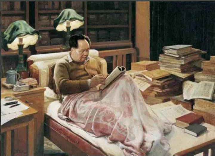 新中国成立前，*剑英叶**邀请中央入驻中南海，毛*东泽**拒绝：不做皇帝